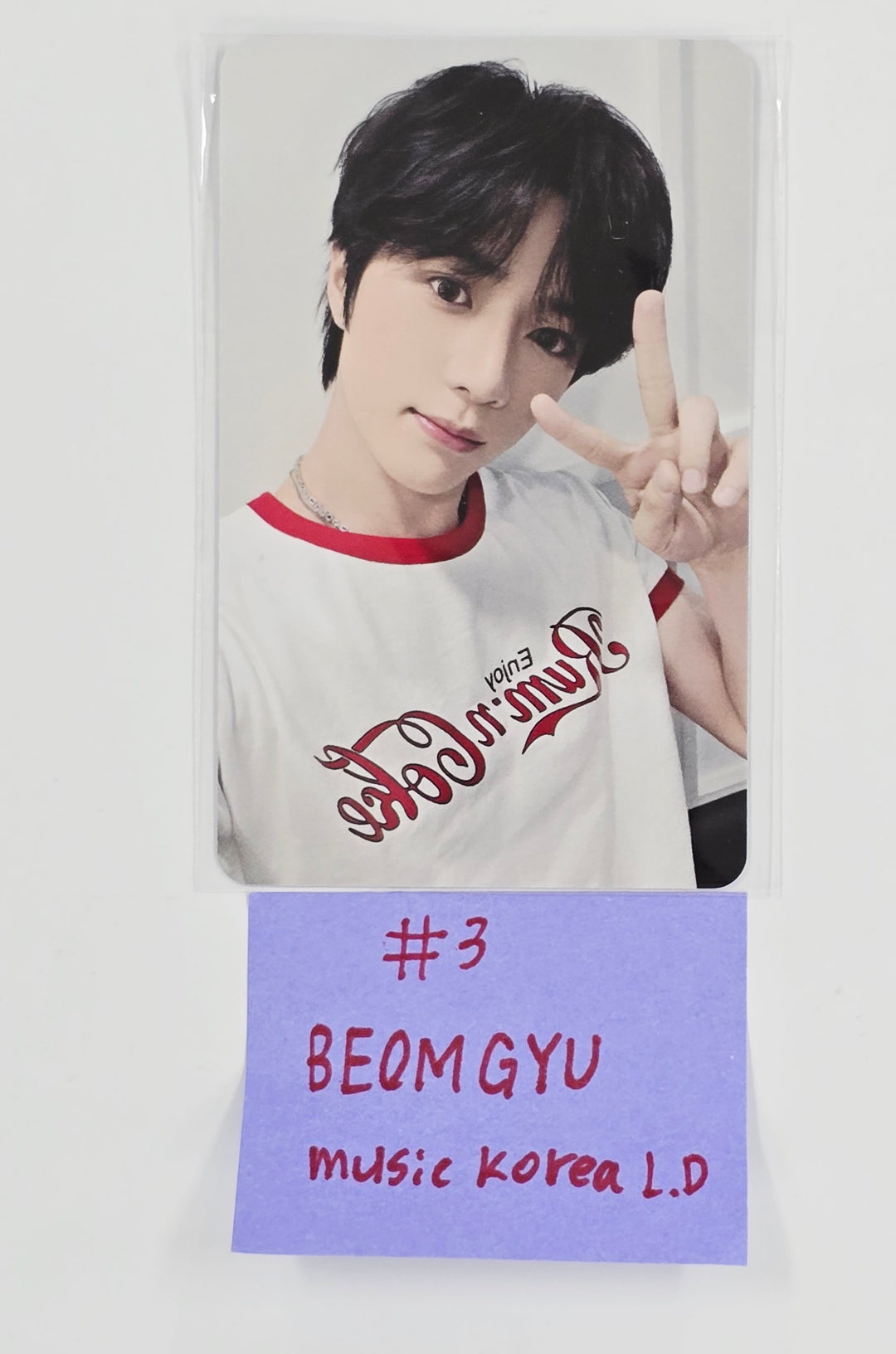 TXT "TOGETHER" - Music Korea Lucky Draw Event Photocard [25.7.22]