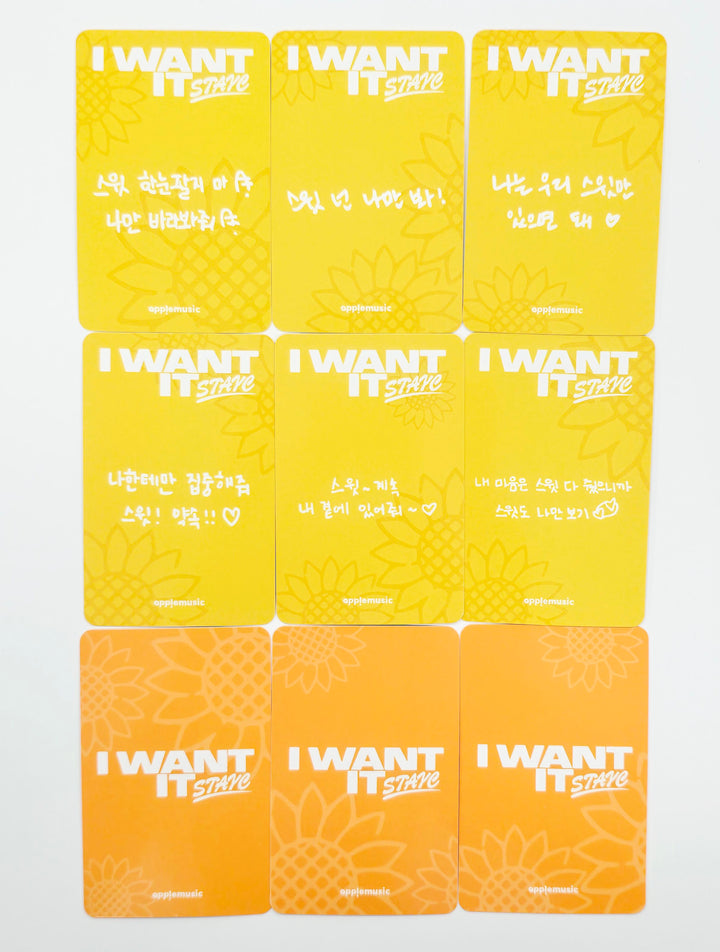 STAYC "I WANT IT" - Apple Music Pre-Order Benefit Photocard [25.7.24]