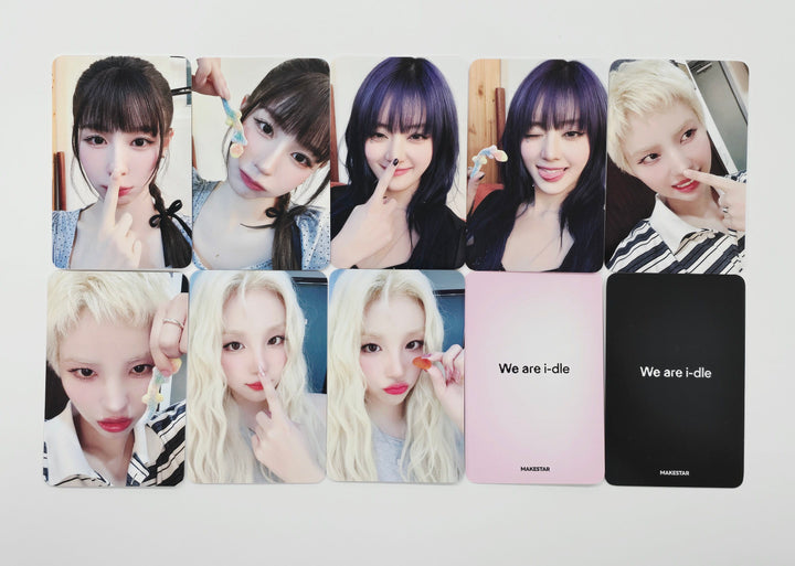 I-DLE "We are" - Makestar Fansign Event Photocard Round 3 [25.7.24]