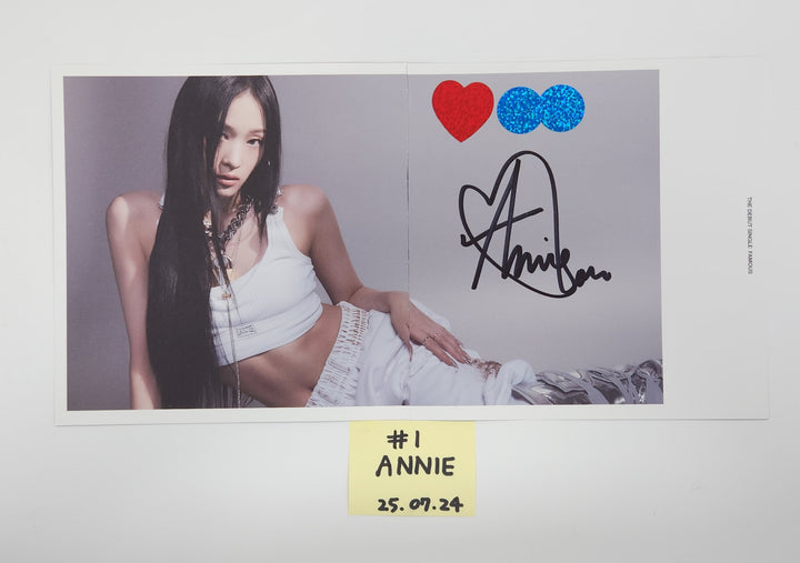 ALLDAY PROJECT "FAMOUS" - A Cut Page From Fansign Event Album [25.7.24]