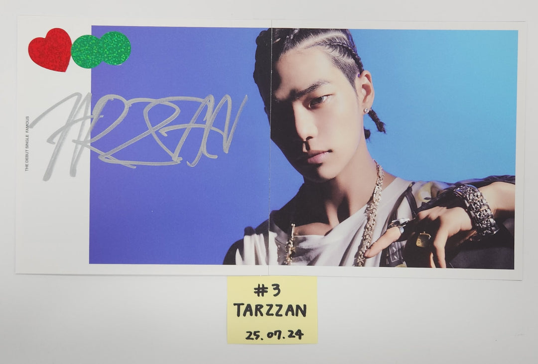 ALLDAY PROJECT "FAMOUS" - A Cut Page From Fansign Event Album [25.7.24]