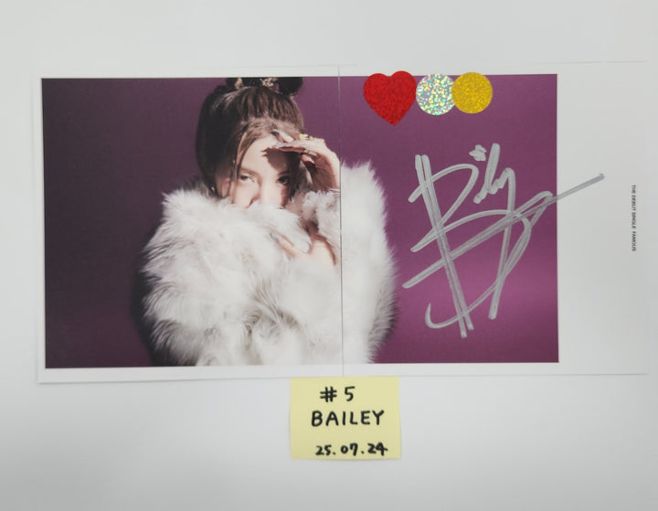 ALLDAY PROJECT "FAMOUS" - A Cut Page From Fansign Event Album [25.7.24]
