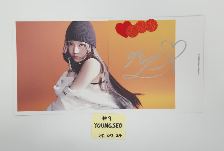 ALLDAY PROJECT "FAMOUS" - A Cut Page From Fansign Event Album [25.7.24]