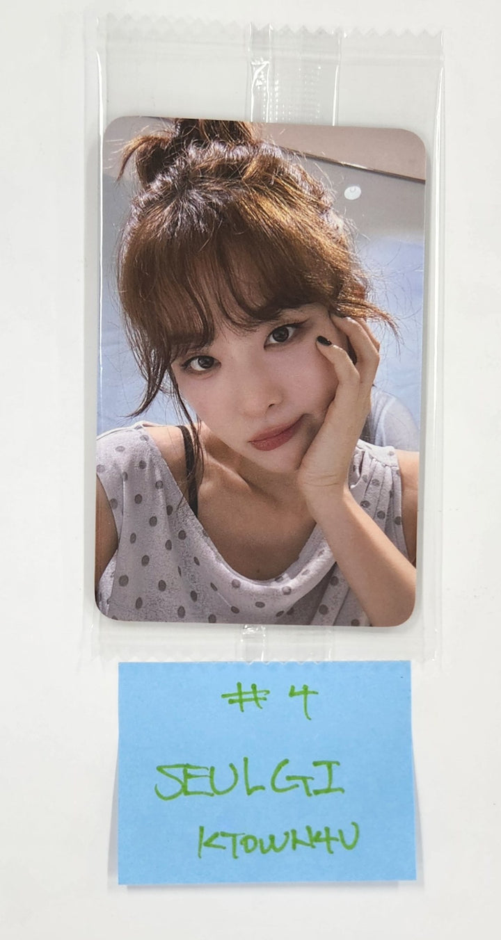 IRENE &amp; SEULGI (Of Red Velvet ) "TILT" - Ktown4U Fansign Event Photocard [25.7.25]