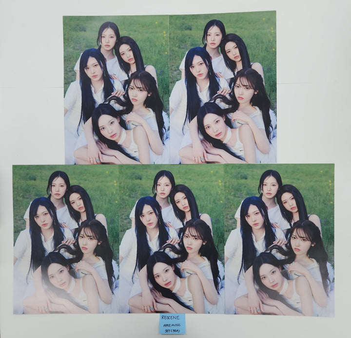 RESCENE "Dearest" - Hand Autograhped(Signed) Paper Set (5EA) [25.7.25]