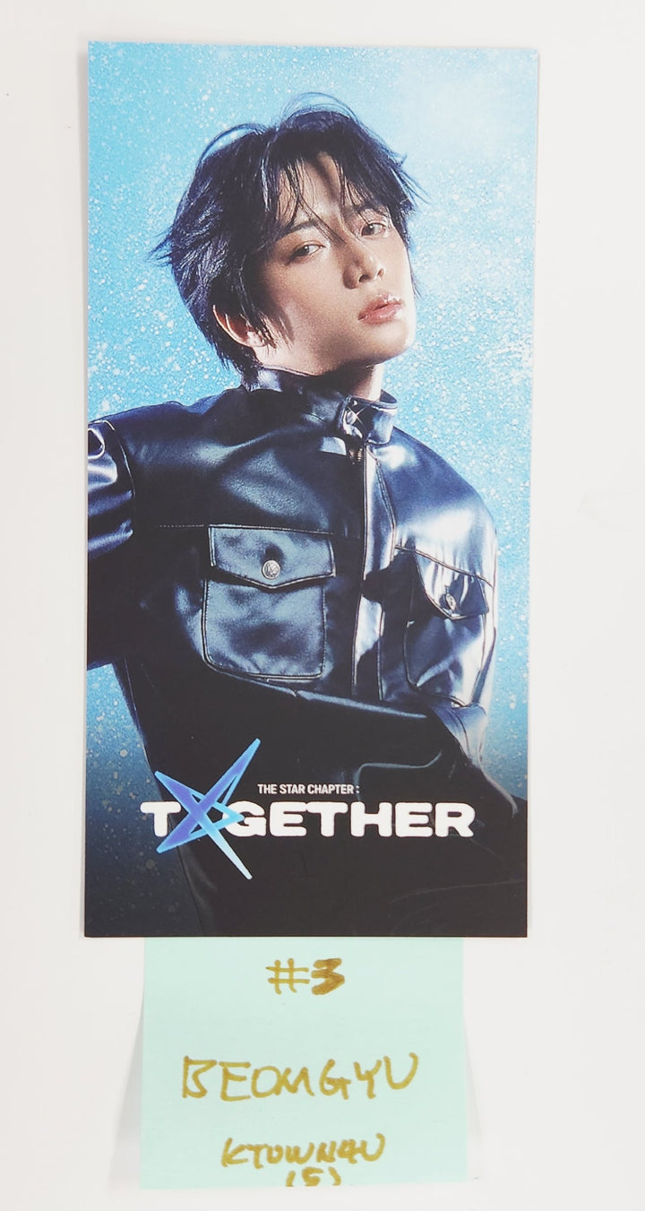 TXT "TOGETHER" - Ktown4U Special Gift Photo Ticket (2) [25.7.28]