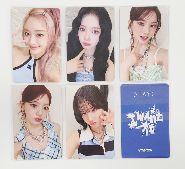 STAYC "I WANT IT" - EMART24 Pre-Order Benefit Photocard [25.7.30]