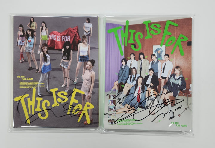 TWICE "Episode 25" - Hand Autographed(Signed) Album [25.7.31]