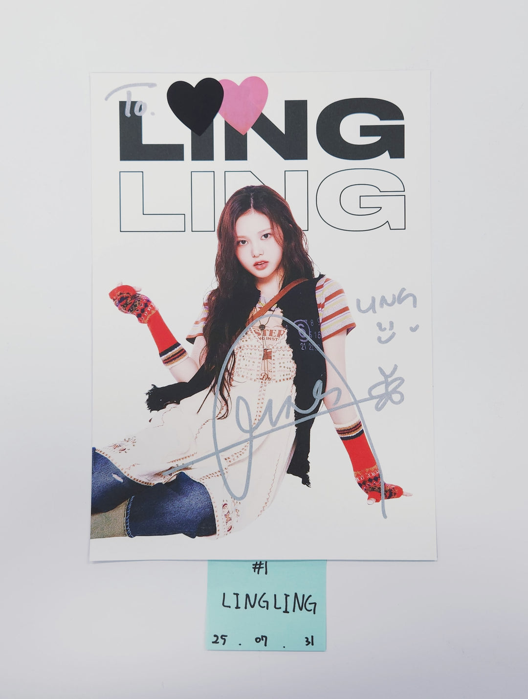 KIIRAS "KILL MA BO$$" - A Cut Page From Fansign Event Album [25.7.31]