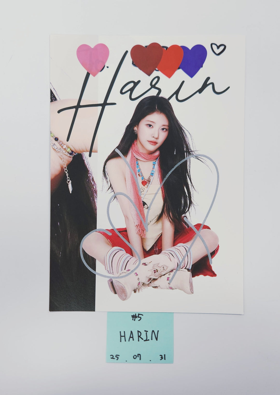 KIIRAS "KILL MA BO$$" - A Cut Page From Fansign Event Album [25.7.31]
