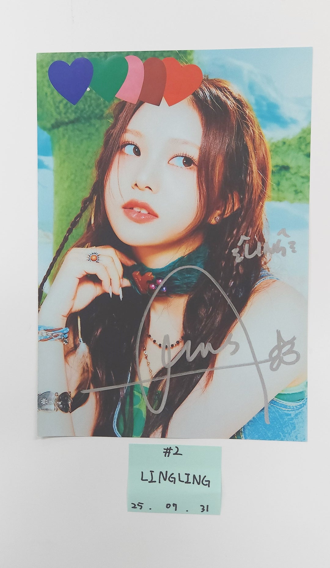 KIIRAS "KILL MA BO$$" - A Cut Page From Fansign Event Album [25.7.31]