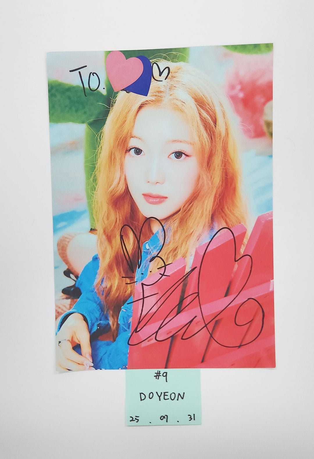 KIIRAS "KILL MA BO$$" - A Cut Page From Fansign Event Album [25.7.31]