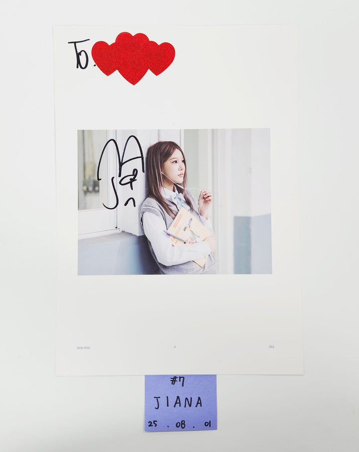YOUNG POSSE "COLD" - A Cut Page From Fansign Event Album [25.8.1]