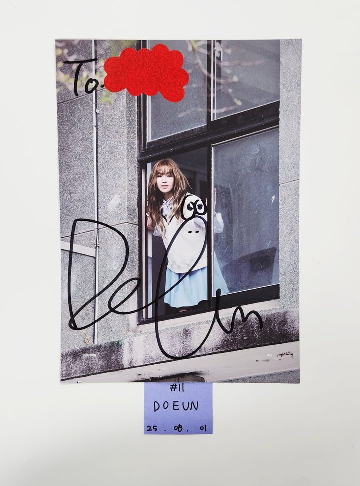 YOUNG POSSE "COLD" - A Cut Page From Fansign Event Album [25.8.1]