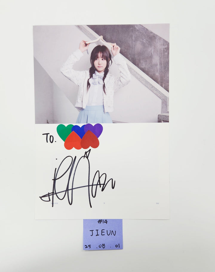 YOUNG POSSE "COLD" - A Cut Page From Fansign Event Album [25.8.1]