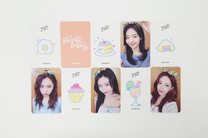 ITZY "Girls Will Be Girls" - Makestar Fansign Event Photocard Round 6 [25.8.5]