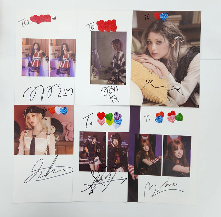 GENBLUE "ACT LIKE THAT" - A Cut Page From Fansign Event Album [25.8.5]