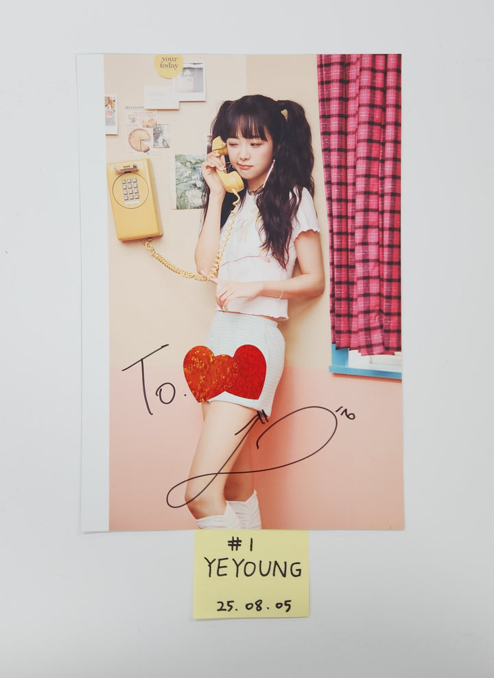 Geenius "Geenius  Photo Book" - A Cut Page From Fansign Event Album [25.8.5]