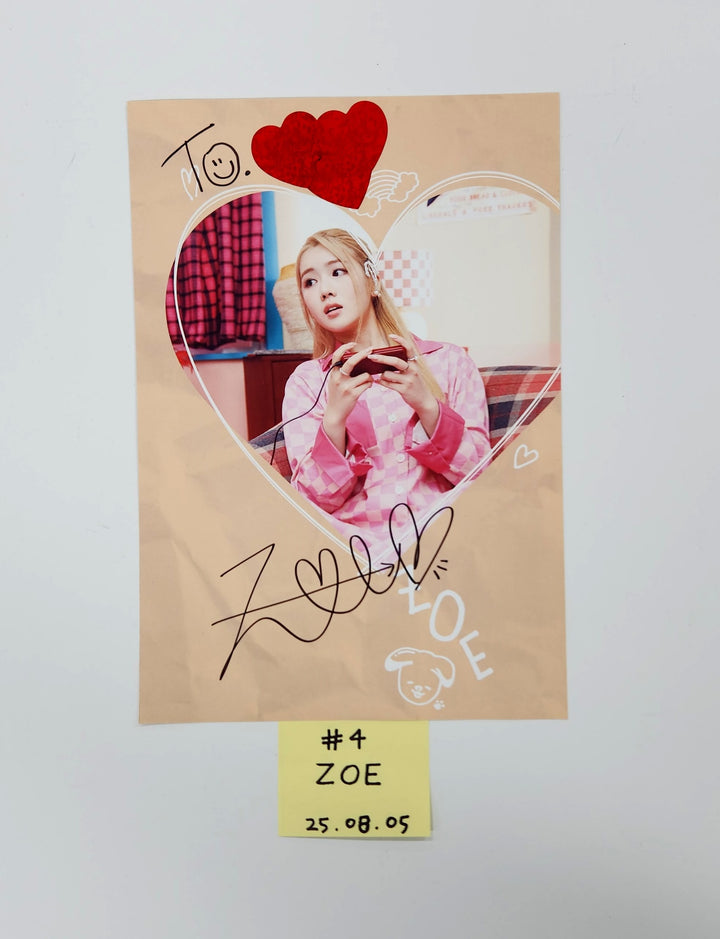 Geenius "Geenius  Photo Book" - A Cut Page From Fansign Event Album [25.8.5]