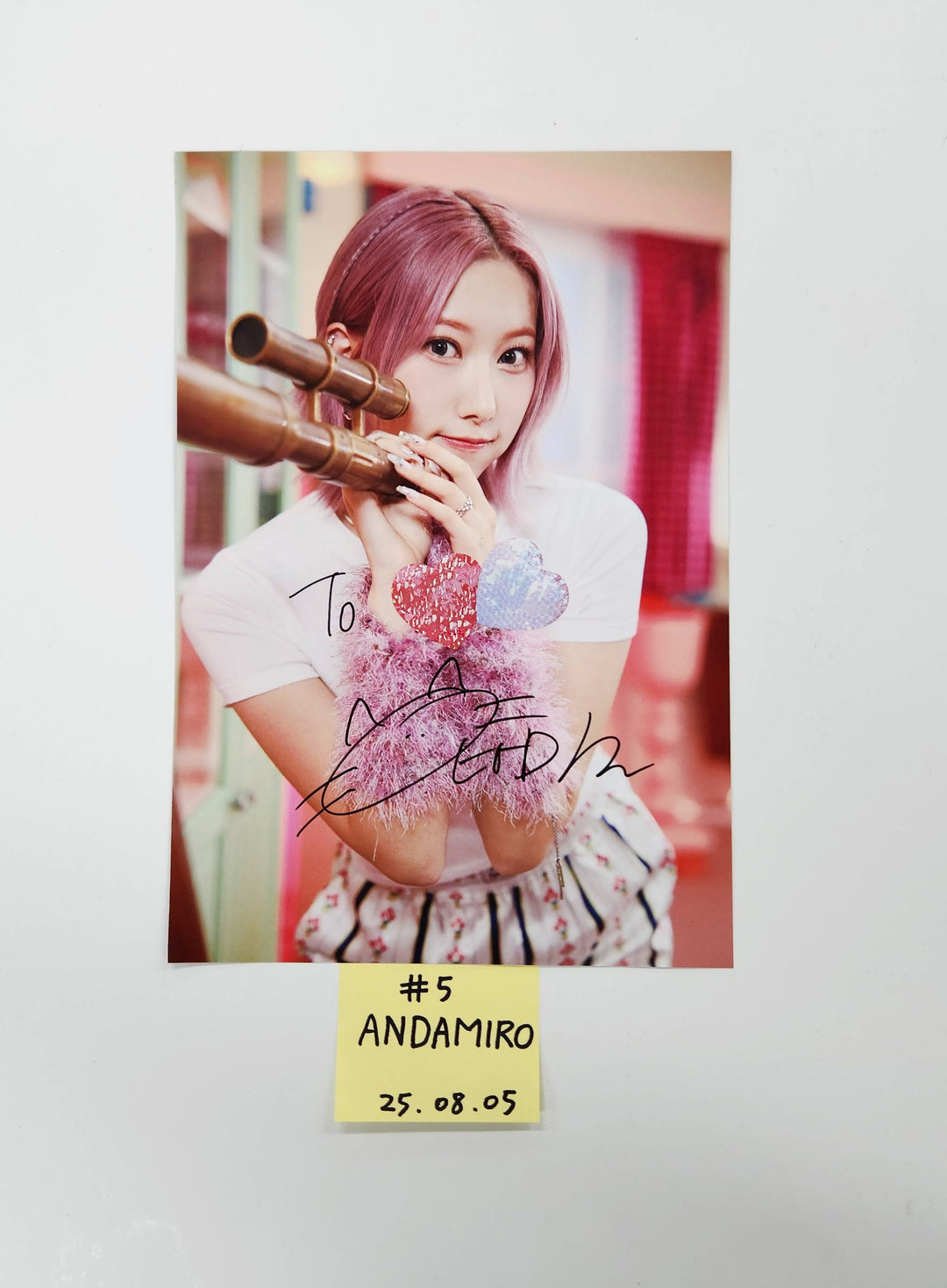 Geenius "Geenius  Photo Book" - A Cut Page From Fansign Event Album [25.8.5]