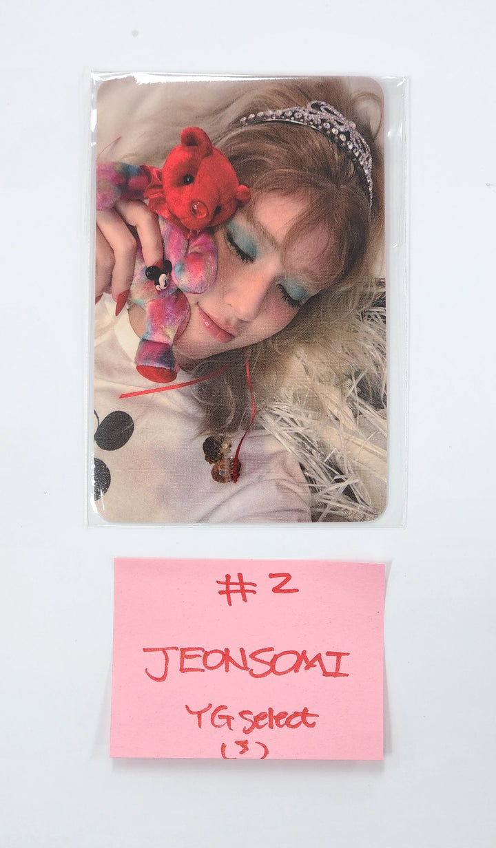 JEON SOMI "Chaotic &amp; Confused" - YG Select Pre-Order Benefit Photocard [25.8.13]