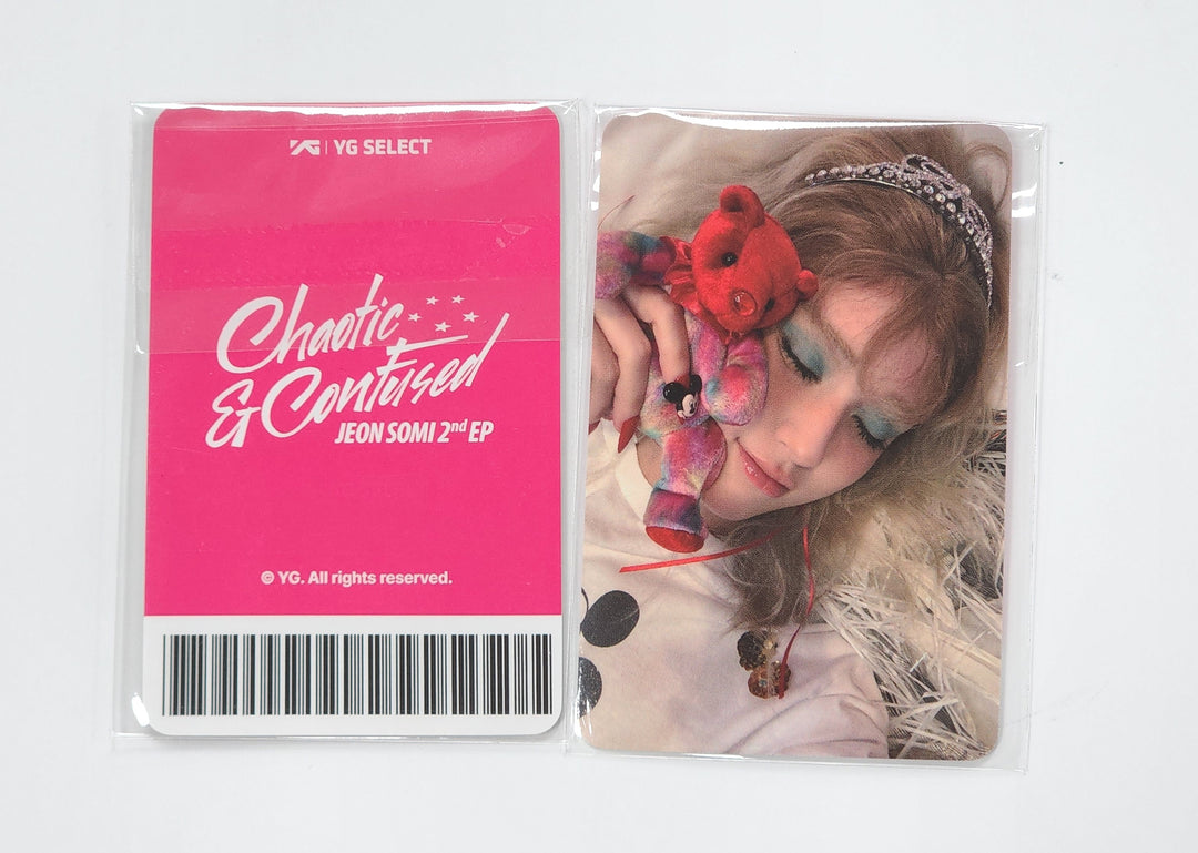 JEON SOMI "Chaotic &amp; Confused" - YG Select Pre-Order Benefit Photocard [25.8.13]