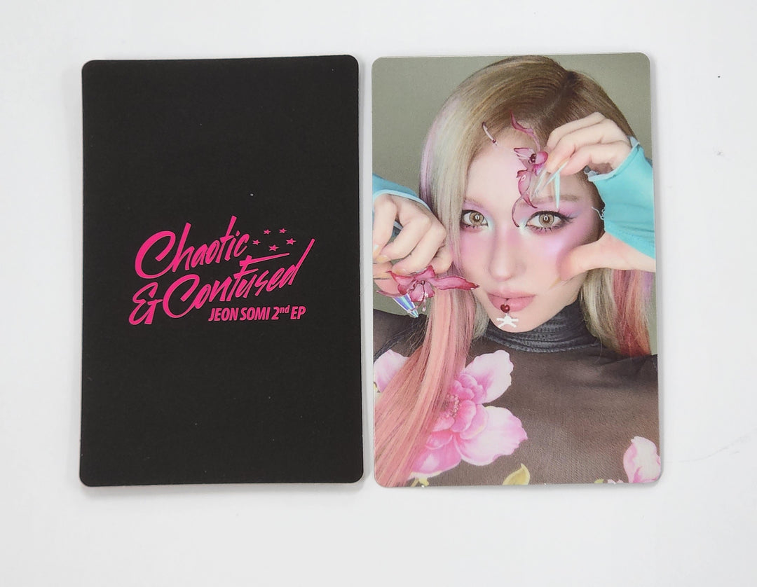 JEON SOMI "Chaotic &amp; Confused" - TheBlackLabel Shop Pre-Order Benefit Photocard [25.8.13]