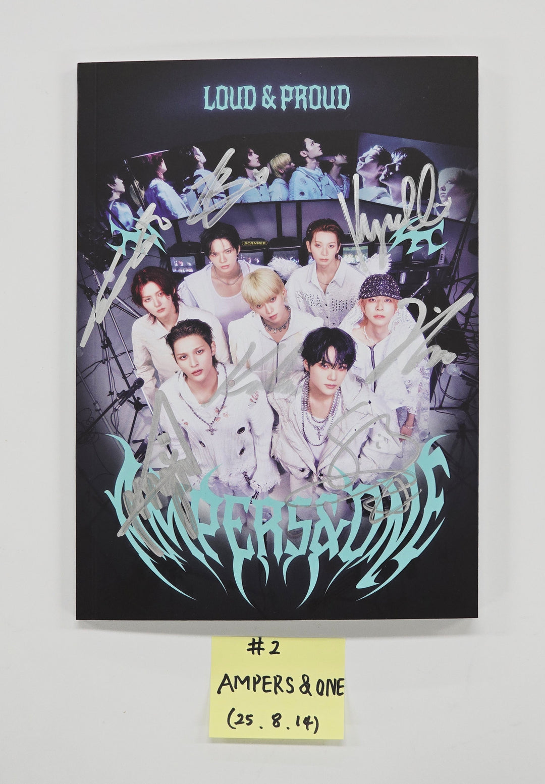 AMPERS&amp;ONE "LOUD &amp; PROUD" - Hand Autographed(Signed) Promo Album [25.8.14]