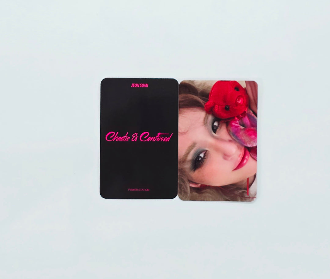 JEON SOMI "Chaotic &amp; Confused" - Powerstation Lucky Draw  Photocard [25.8.18]