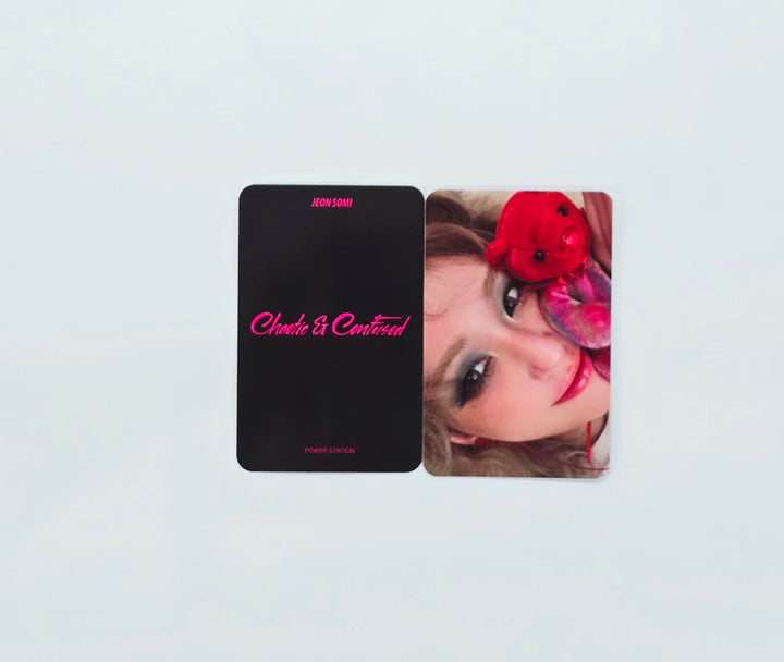 JEON SOMI "Chaotic &amp; Confused" - Powerstation Lucky Draw  Photocard [25.8.18]