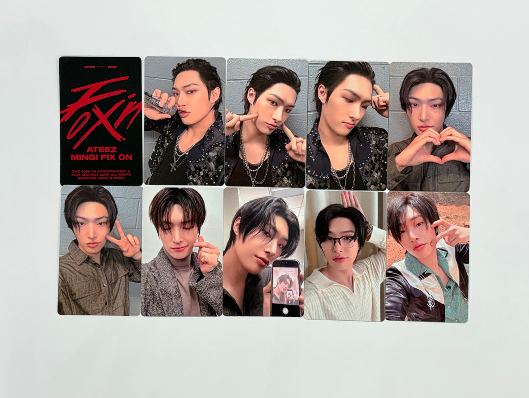 Mingi (of Ateez) - "Fix On : HBD" Pop-Up Store Trading Photocard [25.8.18]