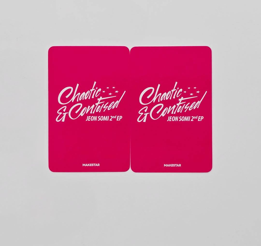 JEON SOMI "Chaotic &amp; Confused" - Makestar Pre Order Benefit Photocard [25.8.19]