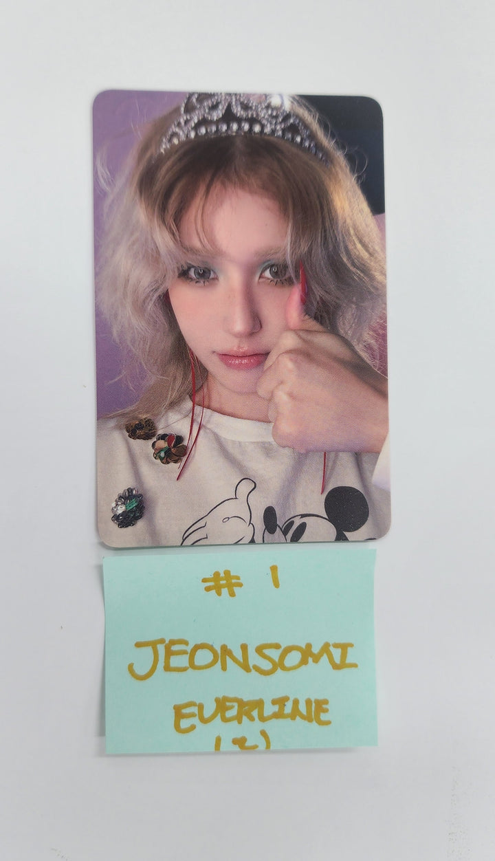 JEON SOMI "Chaotic &amp; Confused" - Everline Fansign Event  Photocard [25.8.20]