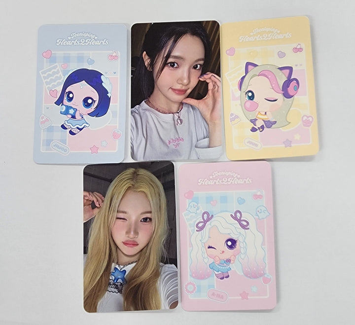 Hearts2Hearts "Teenieping" - Official Trading Photocard (2) [25.8.21]