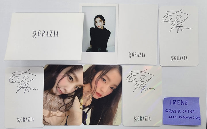 IRENE - Grazia China 2024 Photocard set [25.8.21]