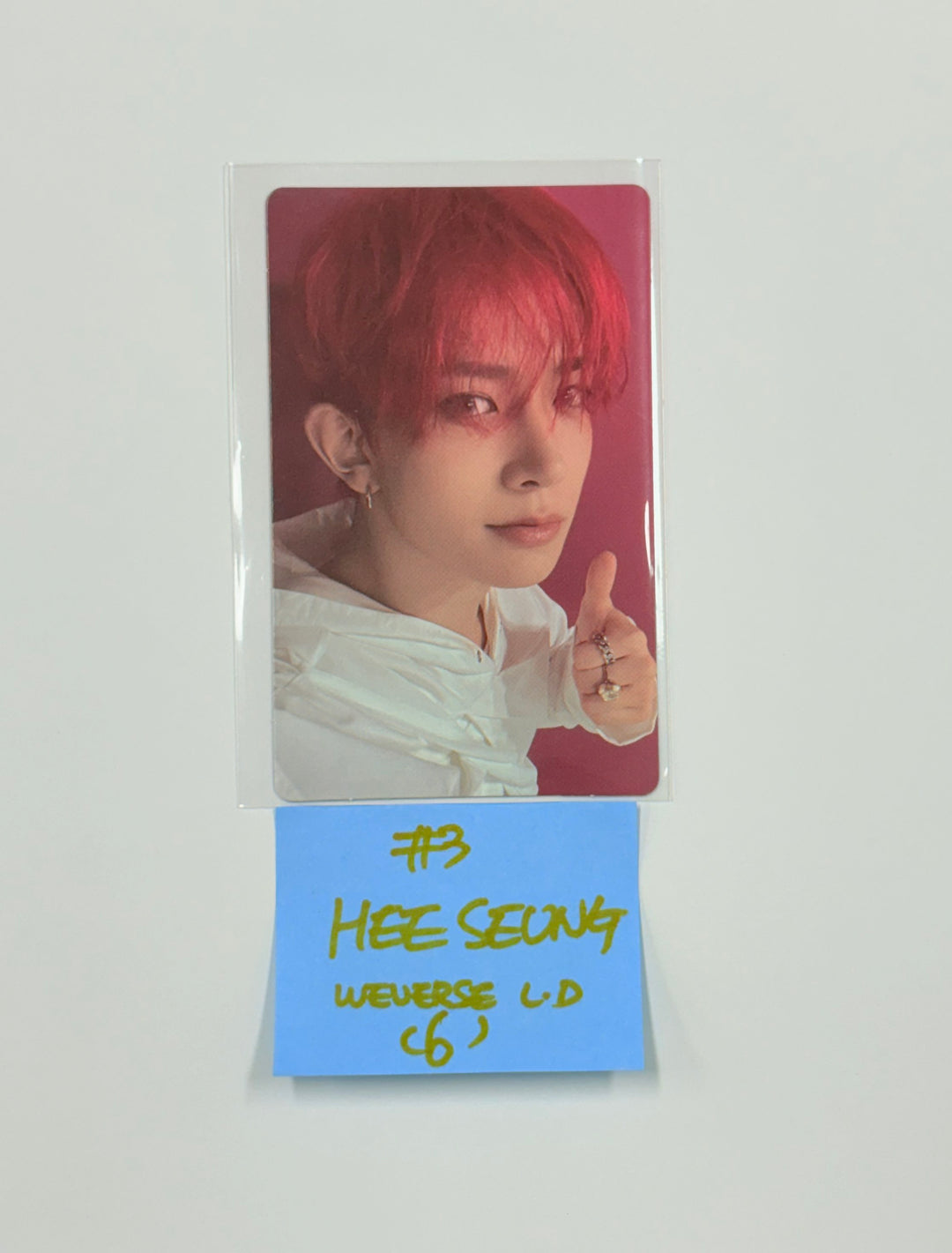 Enhypen "Desire : Unleash" - Weverse Shop Lucky Draw Event Photocard Round 2 [25.8.22]