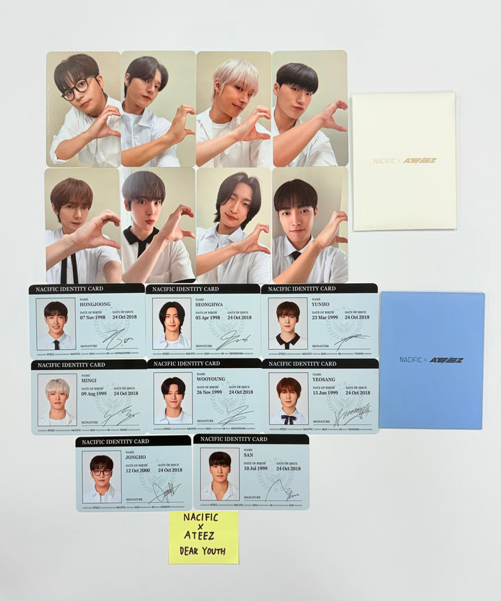Ateez X Nacific - Dear Youth Photocard set [25.9.26]