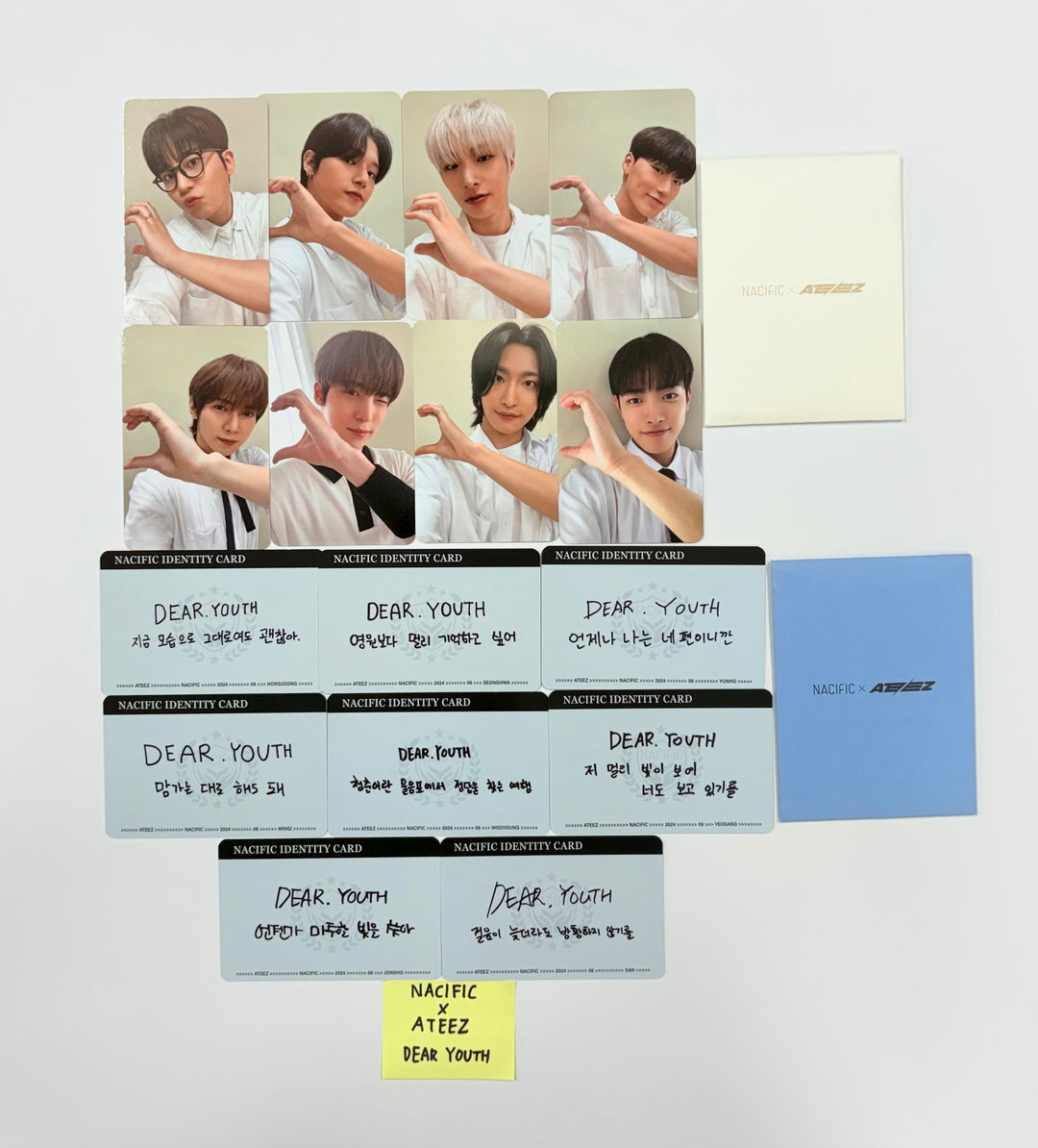 Ateez X Nacific - Dear Youth Photocard set [25.9.26]