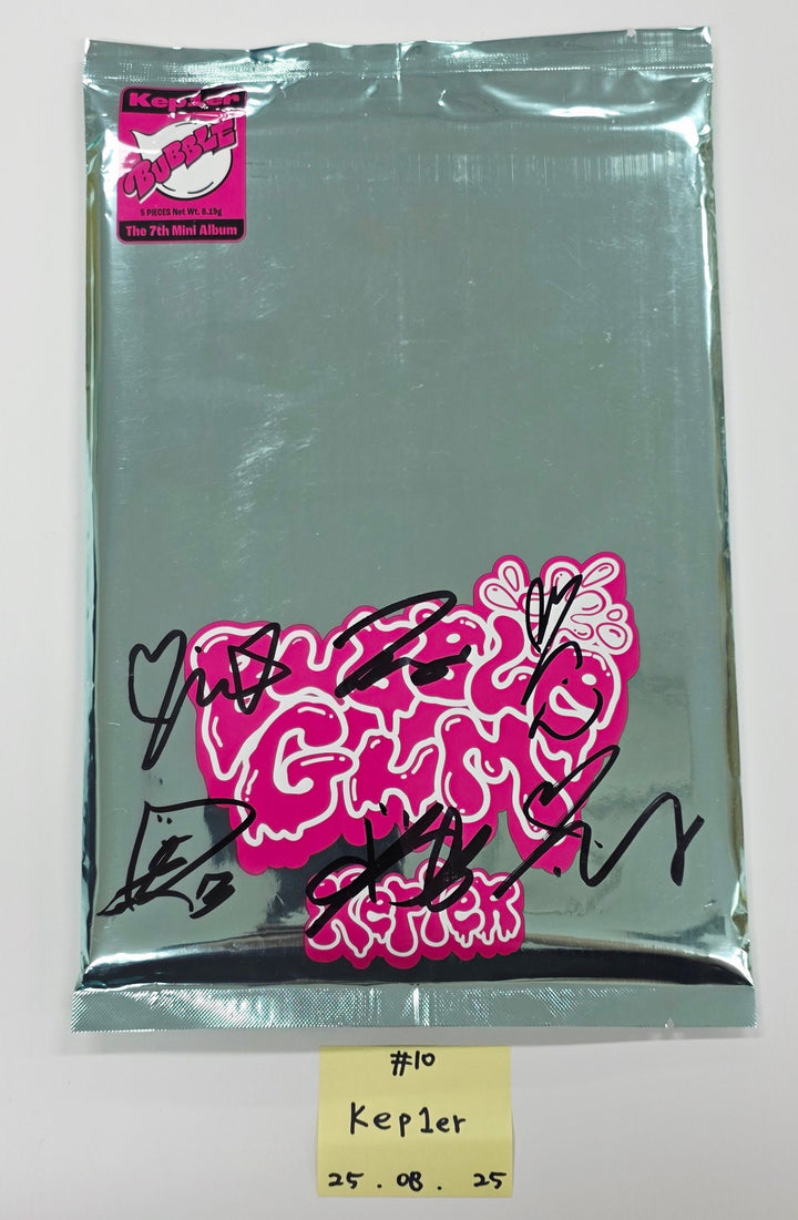 JEON SOMI "Chaotic &amp; Confused", Kep1er "BUBBLE GUM", Moonbyul "laundri"- Hand Autograhped(Signed) Promo Album [25.8.25]