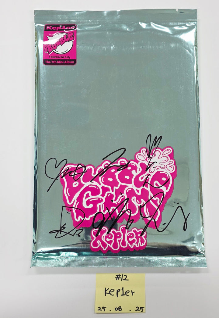 JEON SOMI "Chaotic &amp; Confused", Kep1er "BUBBLE GUM", Moonbyul "laundri"- Hand Autograhped(Signed) Promo Album [25.8.25]