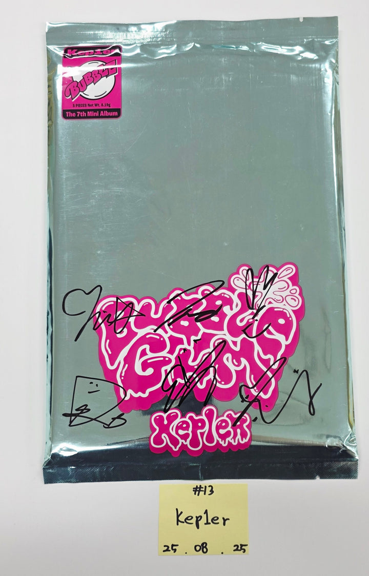 JEON SOMI "Chaotic &amp; Confused", Kep1er "BUBBLE GUM", Moonbyul "laundri"- Hand Autograhped(Signed) Promo Album [25.8.25]