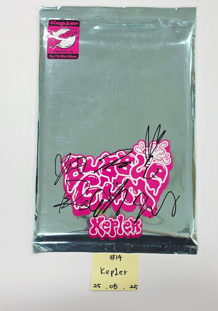 JEON SOMI "Chaotic &amp; Confused", Kep1er "BUBBLE GUM", Moonbyul "laundri"- Hand Autograhped(Signed) Promo Album [25.8.25]