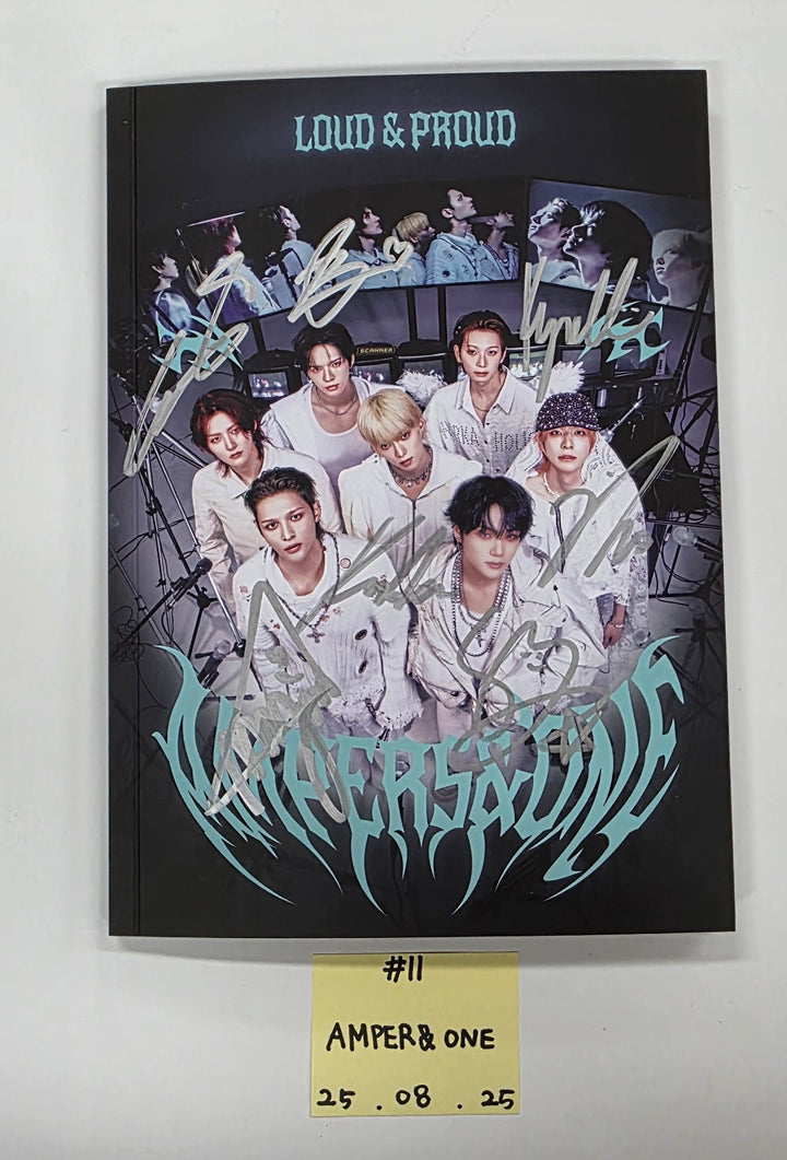 KEY "HUNTER", AMPERS&amp;amp;ONE "LOUD &amp;amp; PROUD", idntt "unevermet" - Hand Autograhped(Signed) Promo Album [25.8.25]