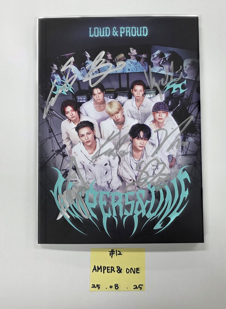 KEY "HUNTER", AMPERS&amp;amp;ONE "LOUD &amp;amp; PROUD", idntt "unevermet" - Hand Autograhped(Signed) Promo Album [25.8.25]