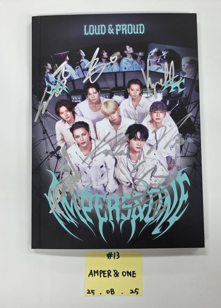 KEY "HUNTER", AMPERS&amp;amp;ONE "LOUD &amp;amp; PROUD", idntt "unevermet" - Hand Autograhped(Signed) Promo Album [25.8.25]