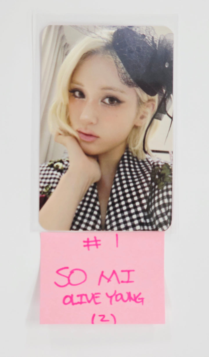 JEON SOMI "Chaotic &amp; Confused" - Olive Young Event Photocard [25.8.25]