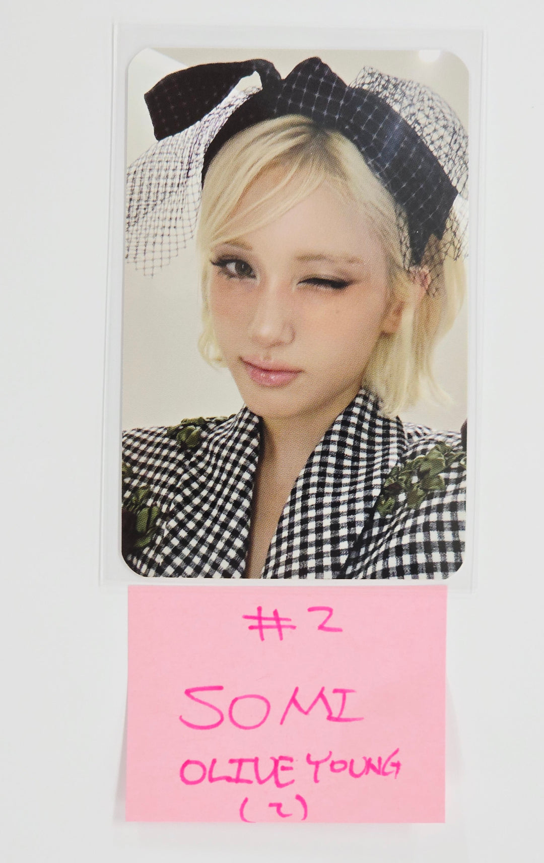 JEON SOMI "Chaotic &amp; Confused" - Olive Young Event Photocard [25.8.25]
