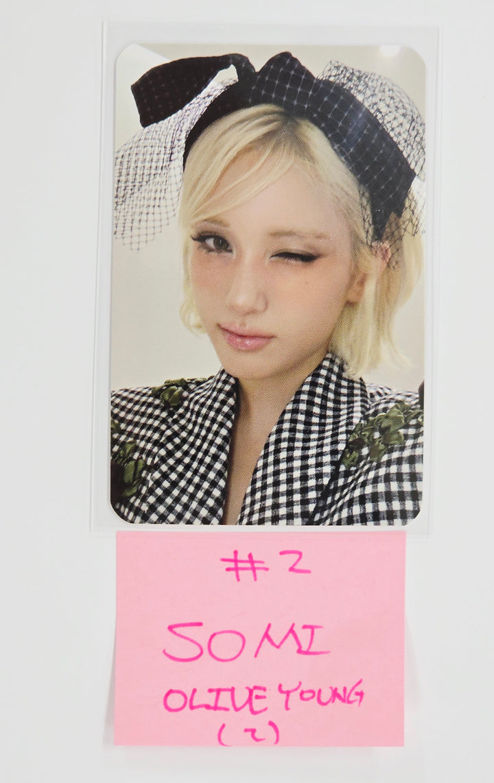 JEON SOMI "Chaotic &amp; Confused" - Olive Young Event Photocard [25.8.25]