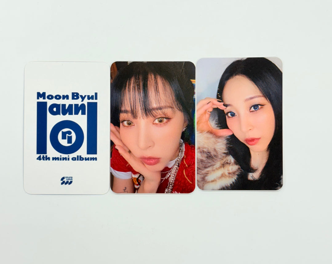 MOONBYUL "laundri " - Soundwave Fansign Event Photocard [25.8.27]