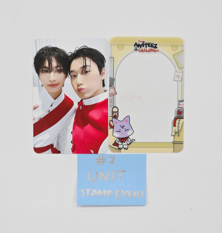 ATEEZ - "ANITEEZ IN THE CALLING" Ateez X Aniteez POP-UP STORE Stamp Event  Photocards [25.9.1]